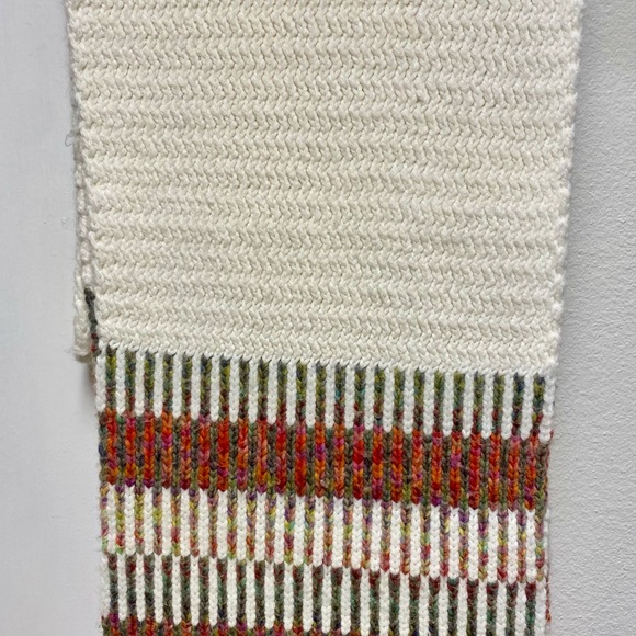 Anthropologie Scarf Avery Space-dyed Striped Winter Ski Resort - Picture 6 of 6